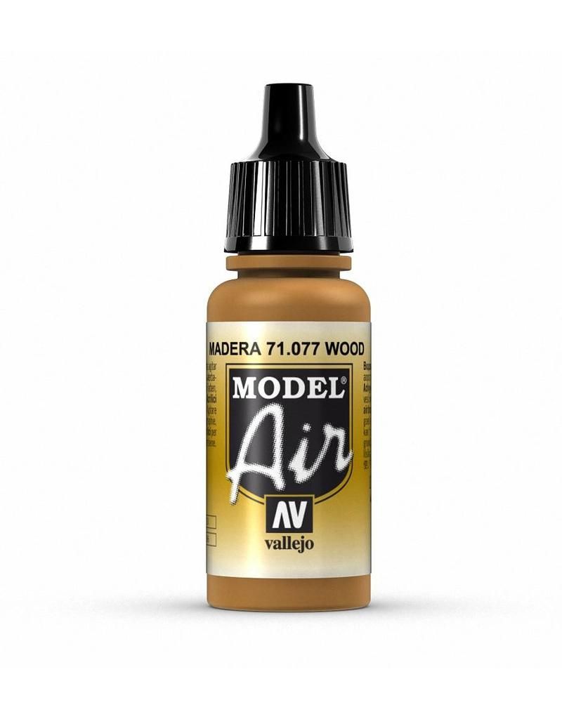 Vallejo Model Air – Wood 17ml Acrylic Paint (AV71077) - Good Games