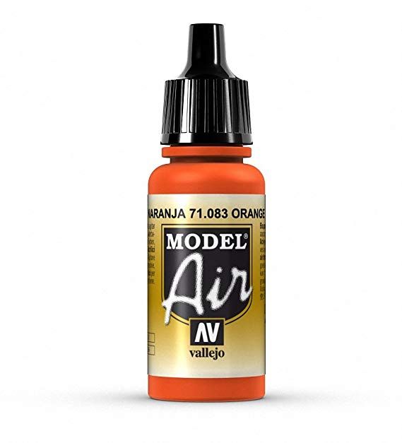 Vallejo Model Air – Orange 17ml Acrylic Paint (AV71083) - Good Games