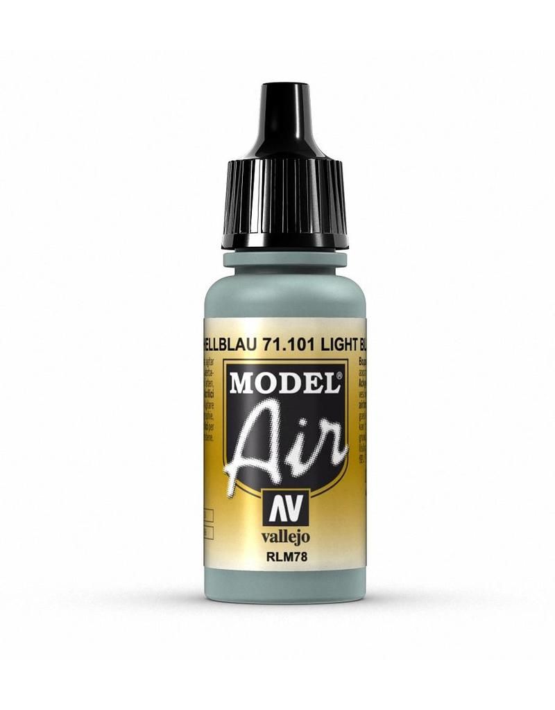 Vallejo Model Air - Light Blue Rlm78 17ml Acrylic Paint (AV71101) - Good Games