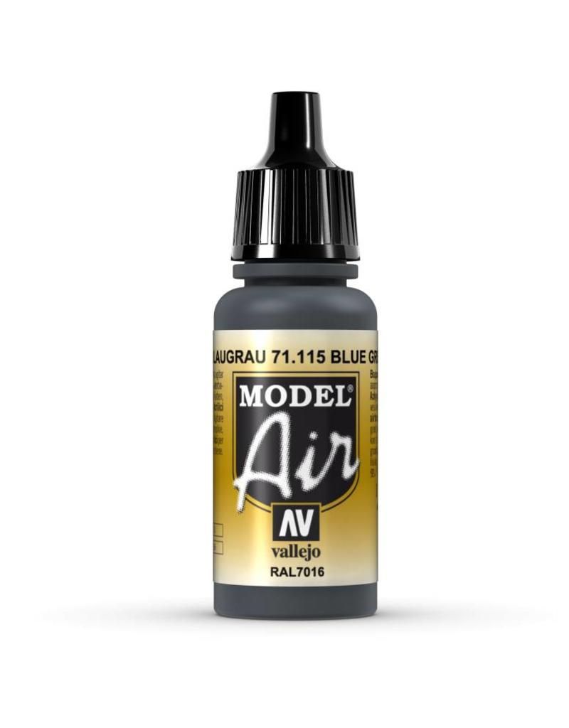 Vallejo Model Air - Blue Gray 17ml Acrylic Paint (AV71115) - Good Games