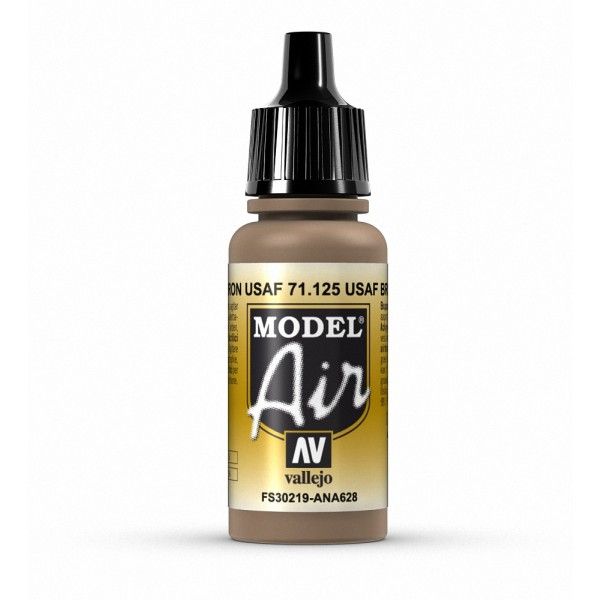 Vallejo Model Air - Usaf Brown 17ml Acrylic Paint (AV71126) - Good Games