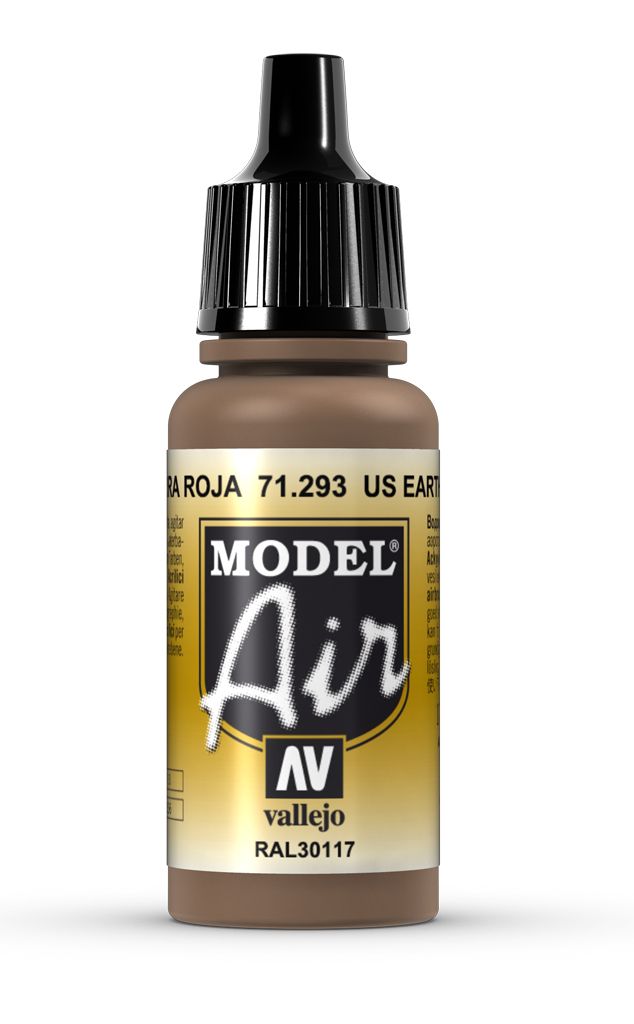 Vallejo Model Air - Us Earth Red 17ml Acrylic Paint (AV71293) - Good Games