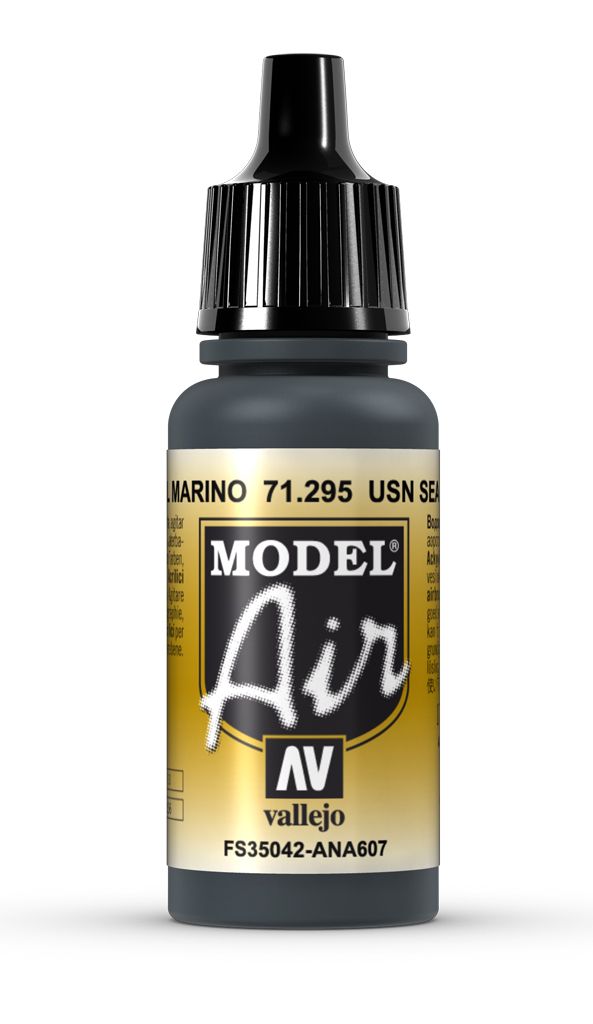 Vallejo Model Air - Usn Sea Blue 17ml Acrylic Paint (AV71295) - Good Games