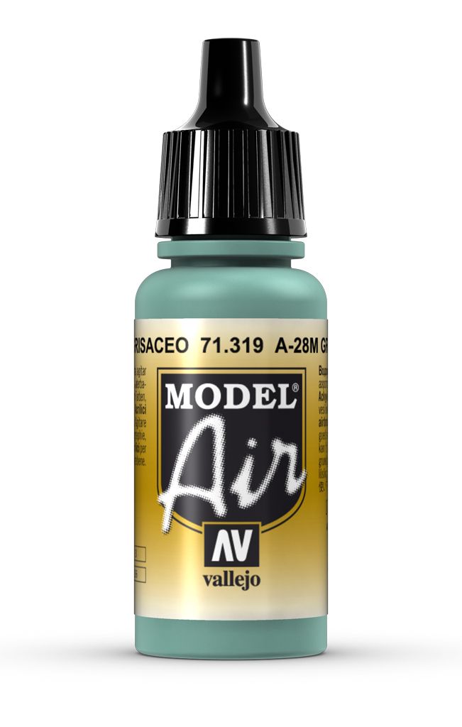 Vallejo Model Air - A-28M Greyish Blue 17ml Acrylic Paint (AV71319) - Good Games