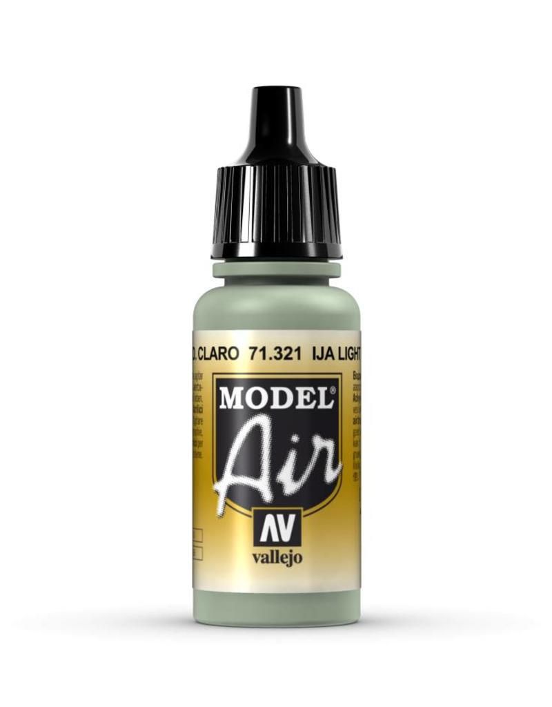 Vallejo Model Air - Ija Light Grey Green 17ml Acrylic Paint (AV71321) - Good Games