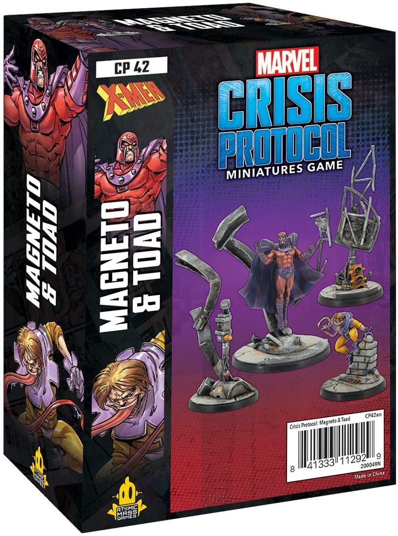 Marvel: Crisis Protocol - Magneto And Toad Expansion - Good Games