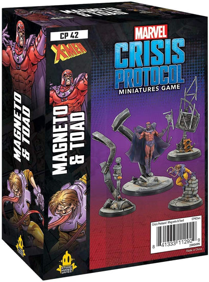 Marvel: Crisis Protocol - Magneto And Toad Expansion - Good Games