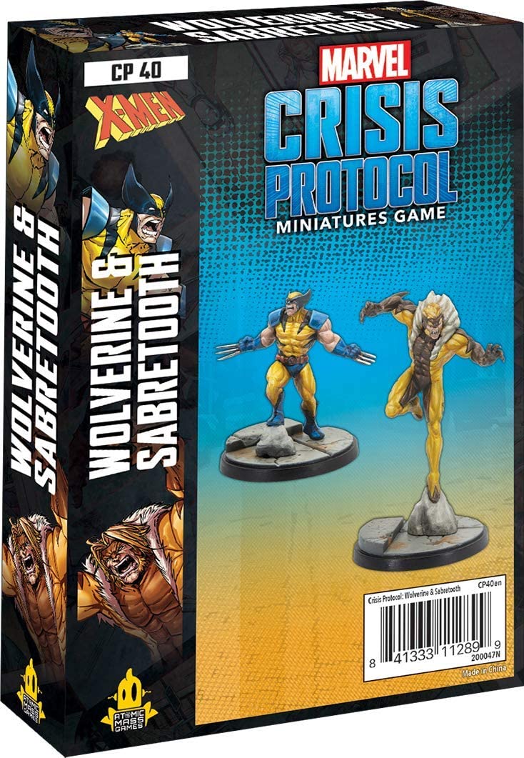 Marvel: Crisis Protocol - Wolverine And Sabertooth Expansion - Good Games