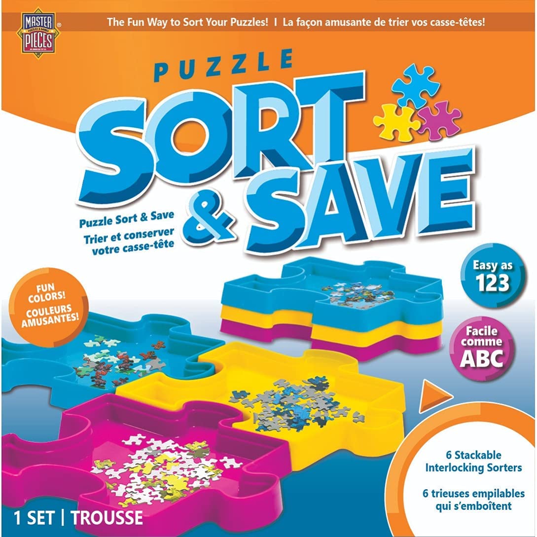 Masterpieces Puzzle Accessories Puzzle Sort and Save - Good Games