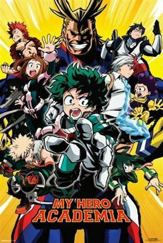 My Hero Academia - Season 1 Poster - Good Games