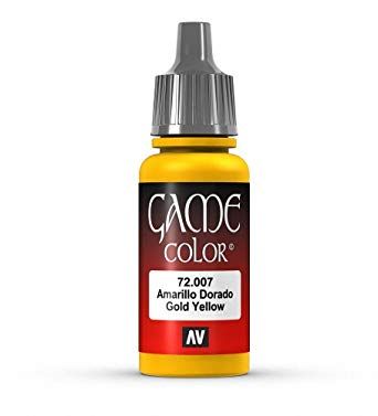 Vallejo Game Colour - Gold Yellow 17ml Acrylic Paint (AV72007) - Good Games