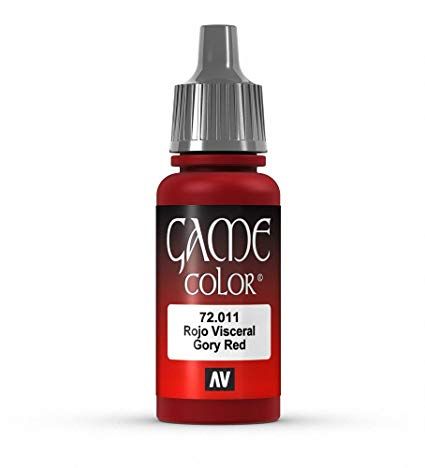 Vallejo Game Colour - Gory Red 17ml Acrylic Paint (AV72011) - Good Games
