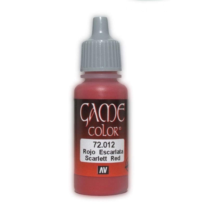 Vallejo Game Colour - Scar Red 17ml Acrylic Paint (AV72012) - Good Games