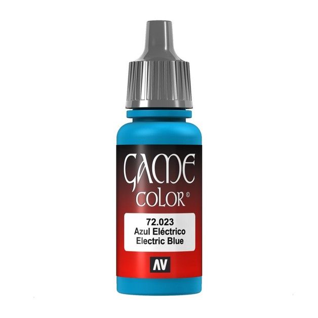 Vallejo Game Colour - Electric Blue 17ml Acrylic Paint (AV72023) - Good Games