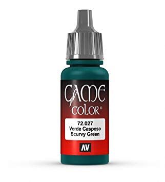 Vallejo Game Colour - Scurvy Green 17ml Acrylic Paint (AV72027) - Good Games