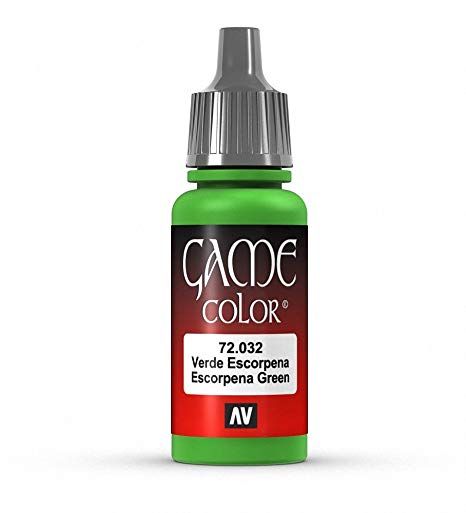 Vallejo Game Colour - Scorpy Green 17ml Acrylic Paint (AV72032) - Good Games