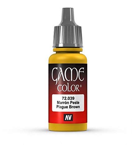 Vallejo Game Colour - Plague Brown 17ml Acrylic Paint (AV72039) - Good Games