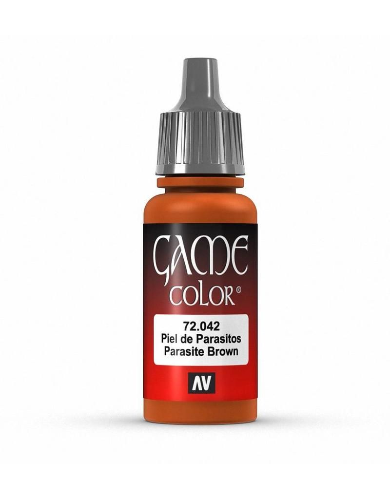 Vallejo Game Colour - Parasite Brown 17ml Acrylic Paint (AV72042) - Good Games