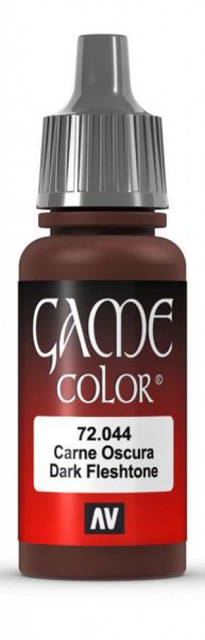 Vallejo Game Colour - Dark Fleshtone 17ml Acrylic Paint (AV72044) - Good Games