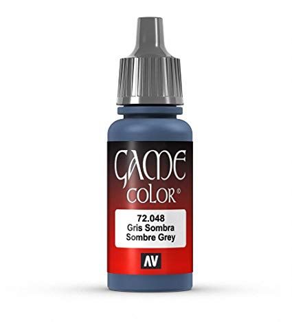 Vallejo Game Colour - Sombre Grey 17ml Acrylic Paint (AV72048) - Good Games