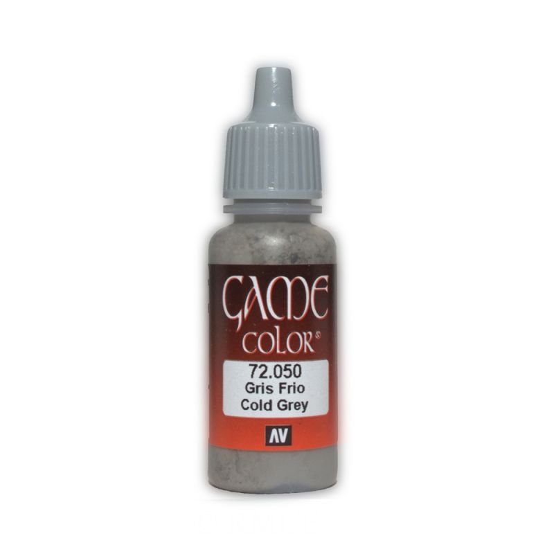 Vallejo Game Colour - Cold Grey 17ml Acrylic Paint (AV72050) - Good Games