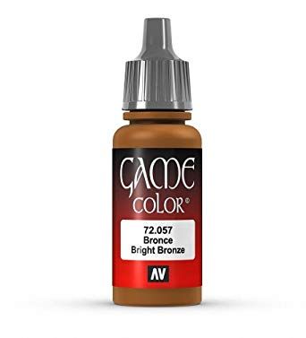 Vallejo Game Colour - Bright Bronze 17ml Acrylic Paint (AV72057) - Good Games