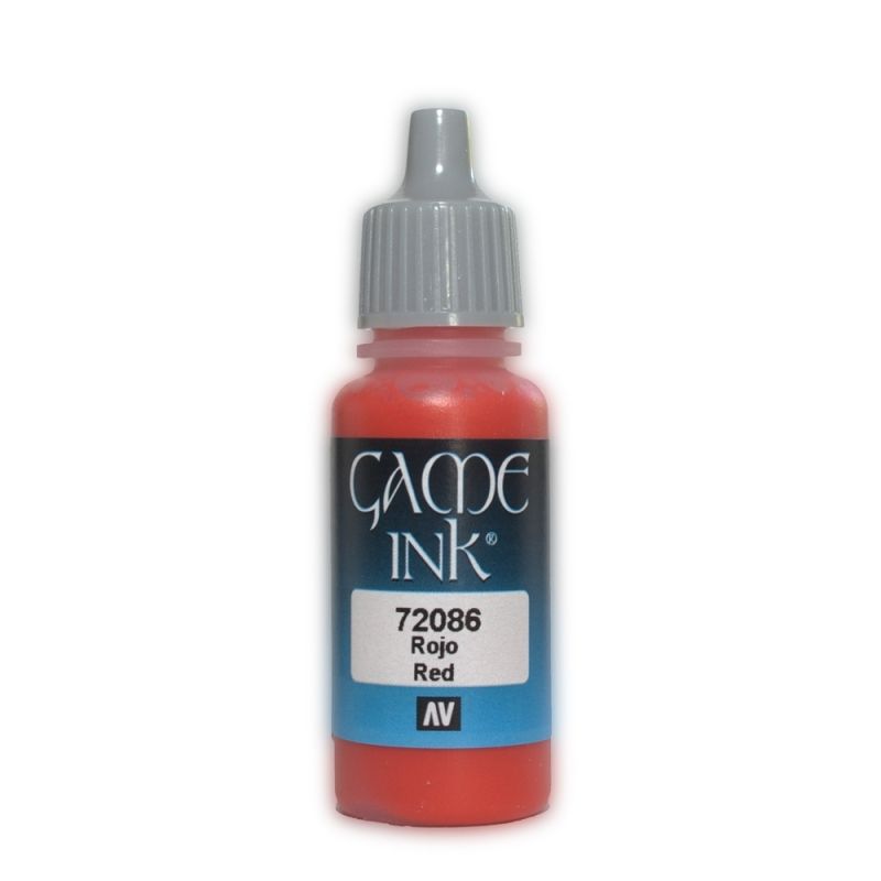 Vallejo Game Colour - Ink Red 17ml Acrylic Paint (AV72086) - Good Games