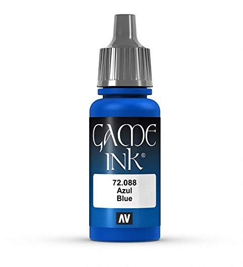 Vallejo Game Colour - Ink Blue 17ml Acrylic Paint (AV72088) - Good Games