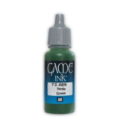 Vallejo Game Colour - Ink Green 17ml Acrylic Paint (AV72089) - Good Games