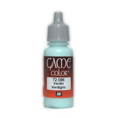 Vallejo Game Colour - Verdigris Glaze 17ml Acrylic Paint (AV72096) - Good Games