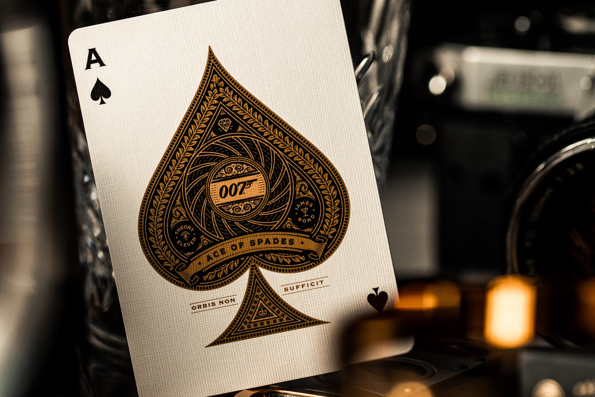 Theory 11 James Bond Playing Cards