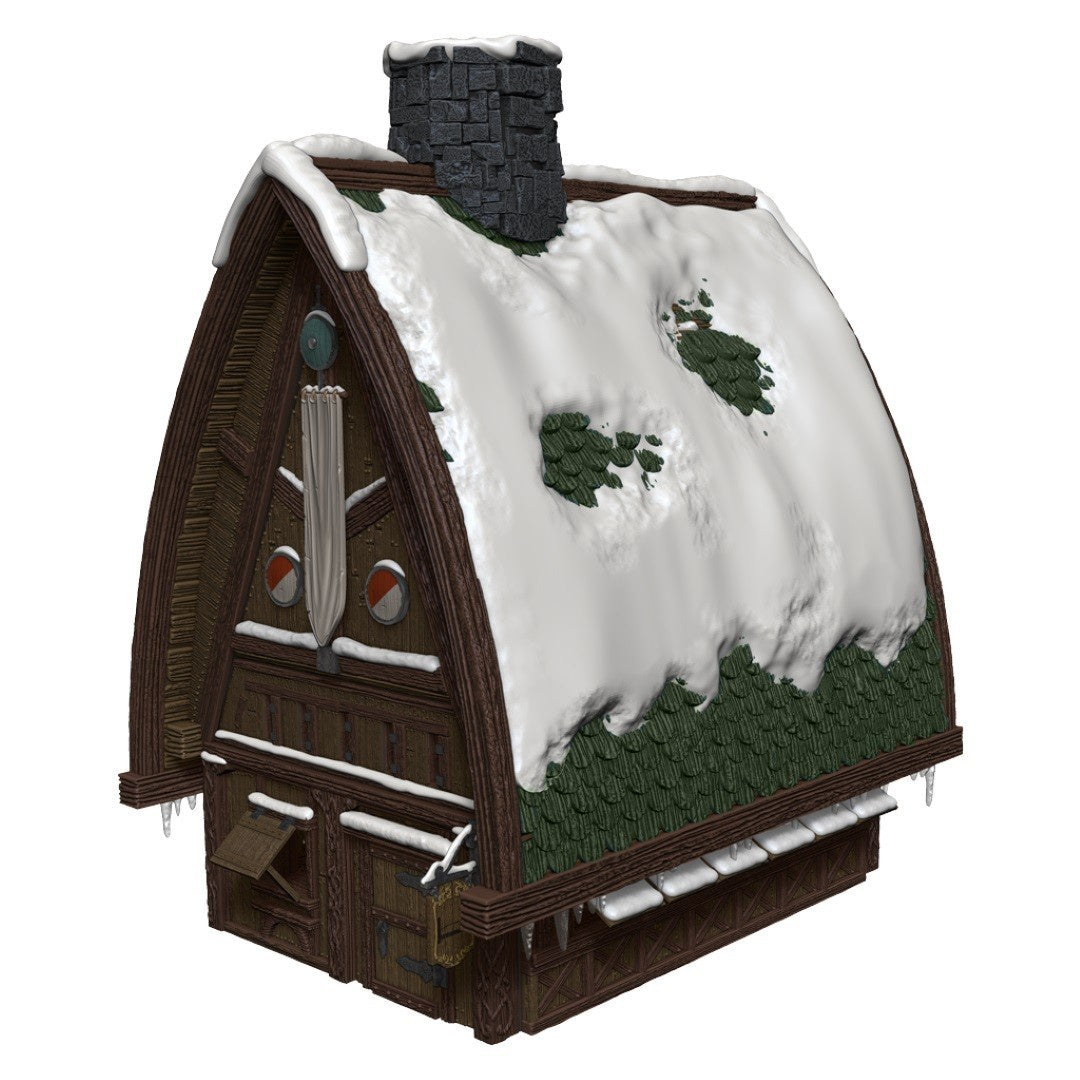 Dungeons &amp; Dragons Icewind Dale Rime of the Frostmaiden Ten Towns Papercraft Set - Good Games