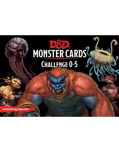 Dungeons & Dragons Spellbook Cards Monster Deck 0-5 (179 Cards) - Good Games