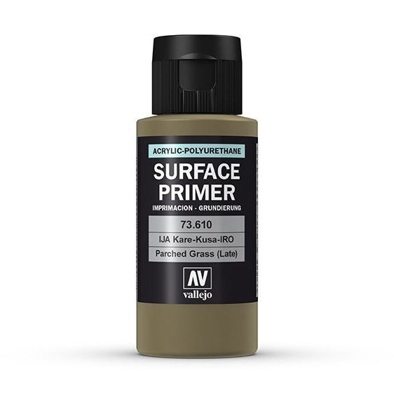 Vallejo Surface Primer 60ml Acrylic Paint - Ija-Kare-Kusa-Iro Parched Grass (late) - Good Games