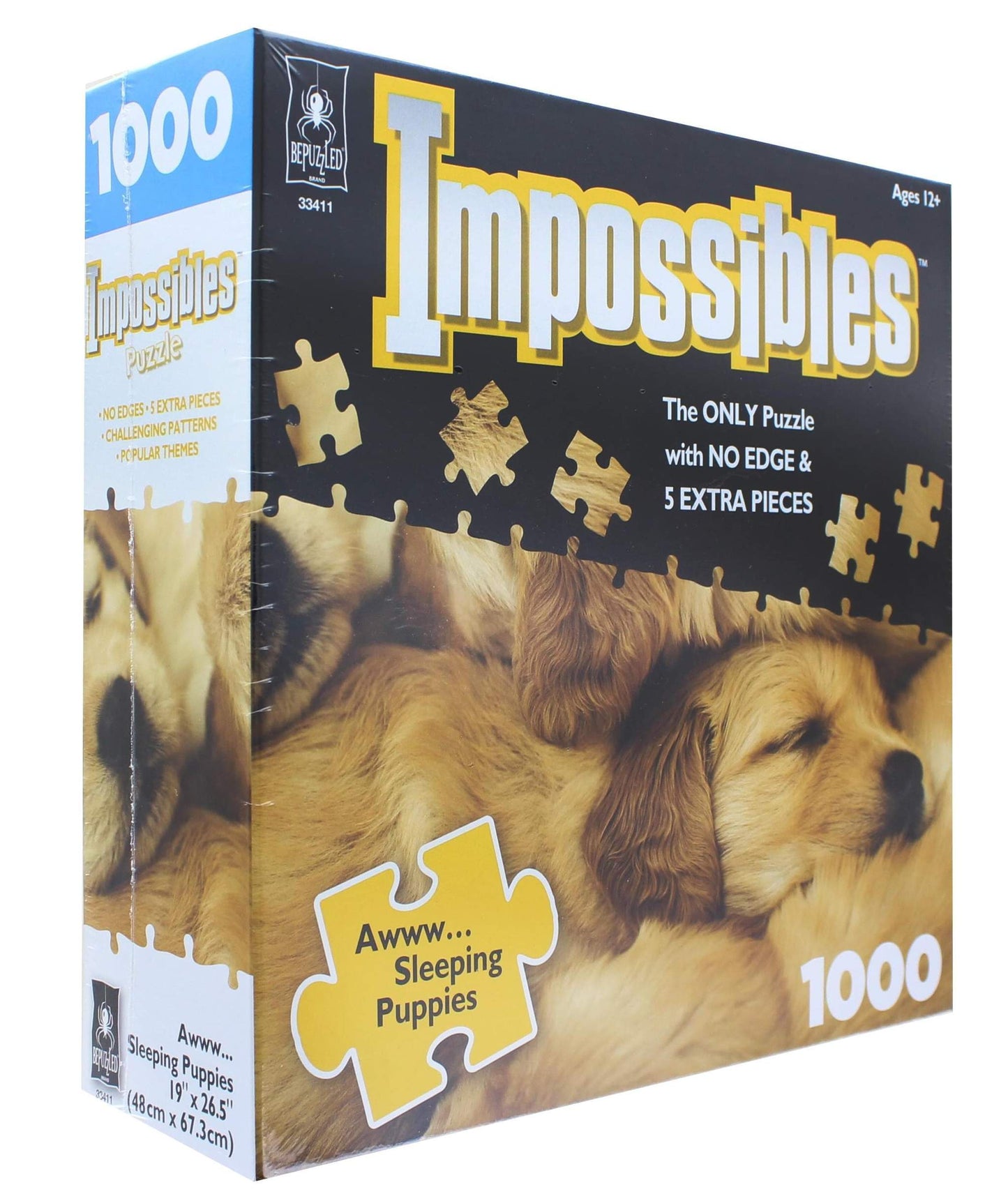 Impossibles - Awww Sleeping Puppies 1000 Piece Jigsaw - Good Games