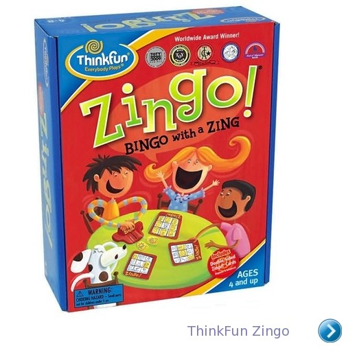 ThinkFun - Zingo! Game - Good Games