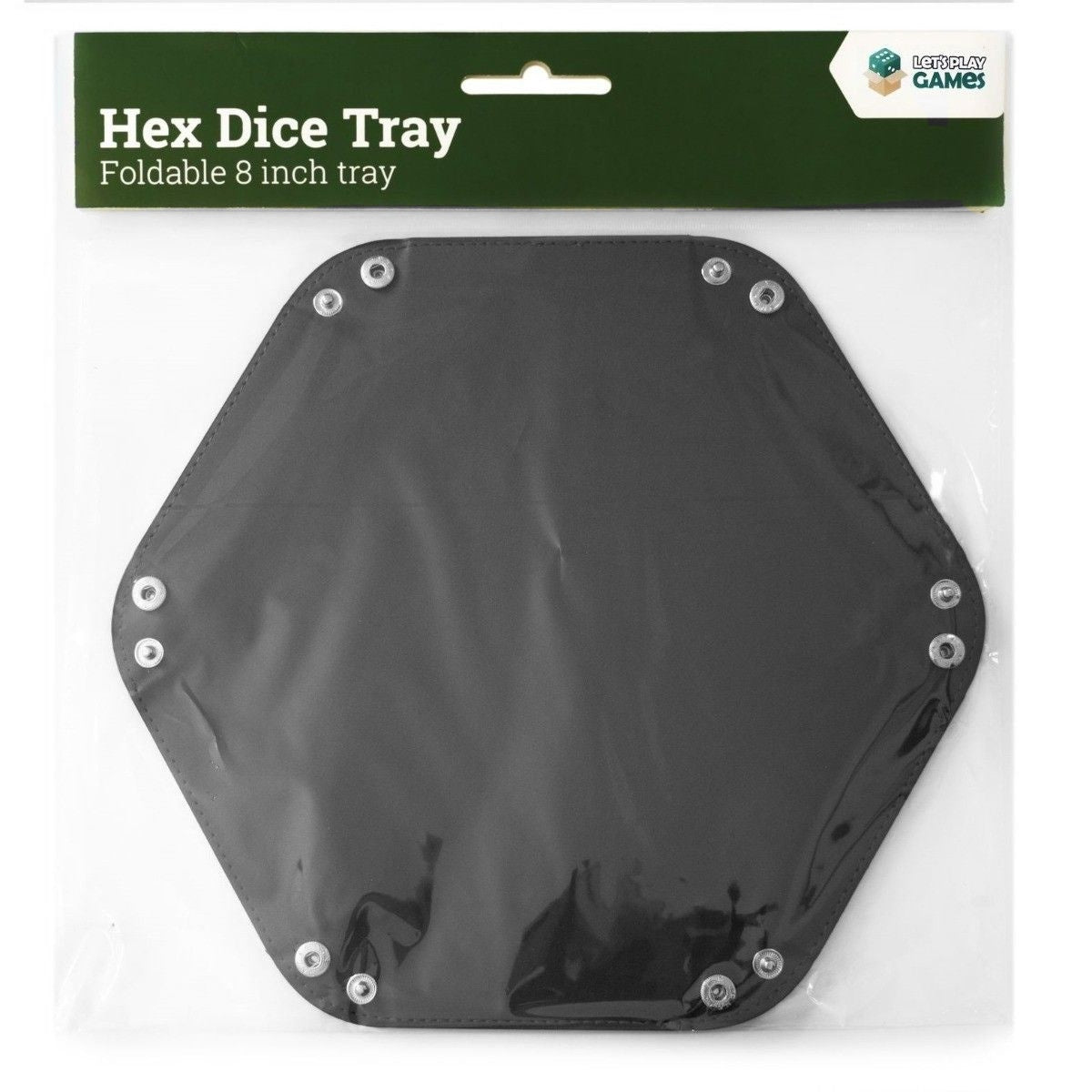 LPG Hex Dice Tray 8 Black - Good Games