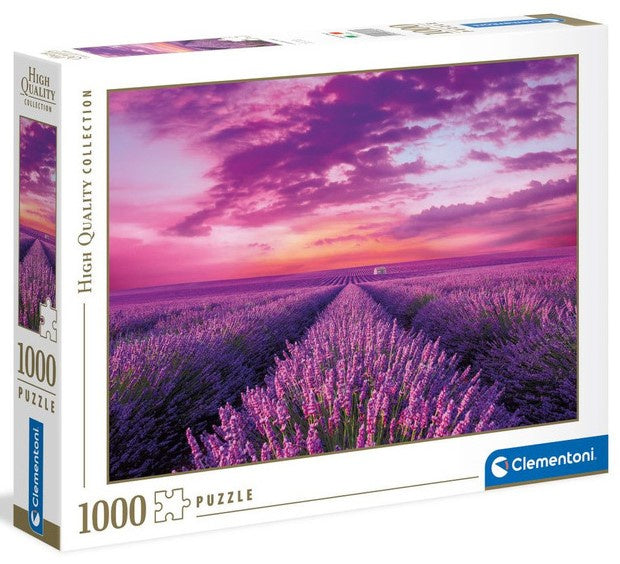 Clementoni - Lavender Field 1000 Piece Jigsaw