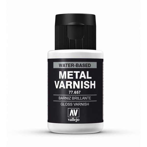 Vallejo Gloss Metal Varnish 32ml - Good Games