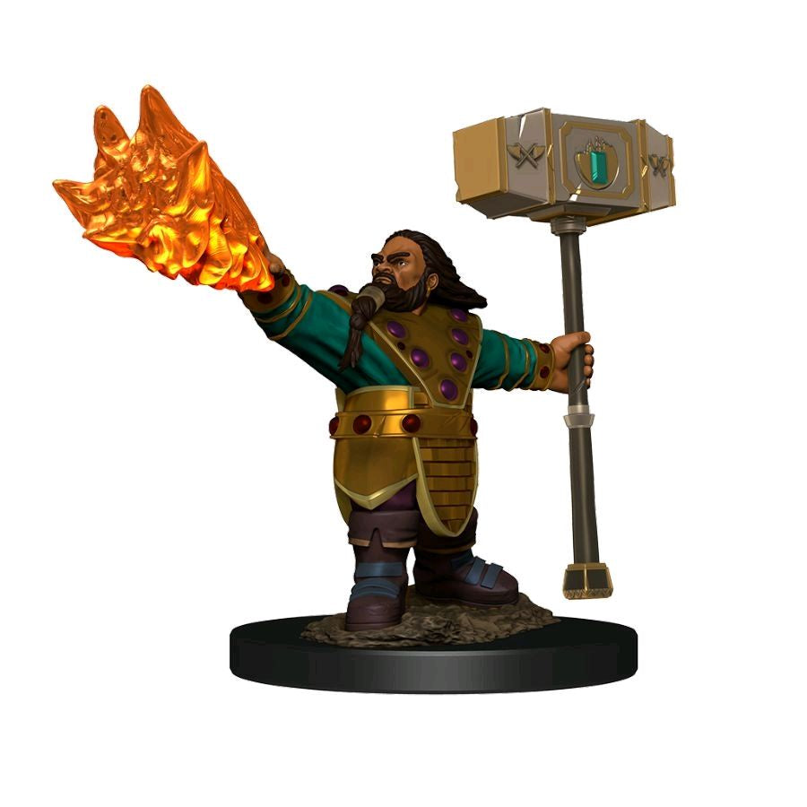 Dungeons & Dragons Premium Painted Figures Dwarf Cleric Male - Good Games