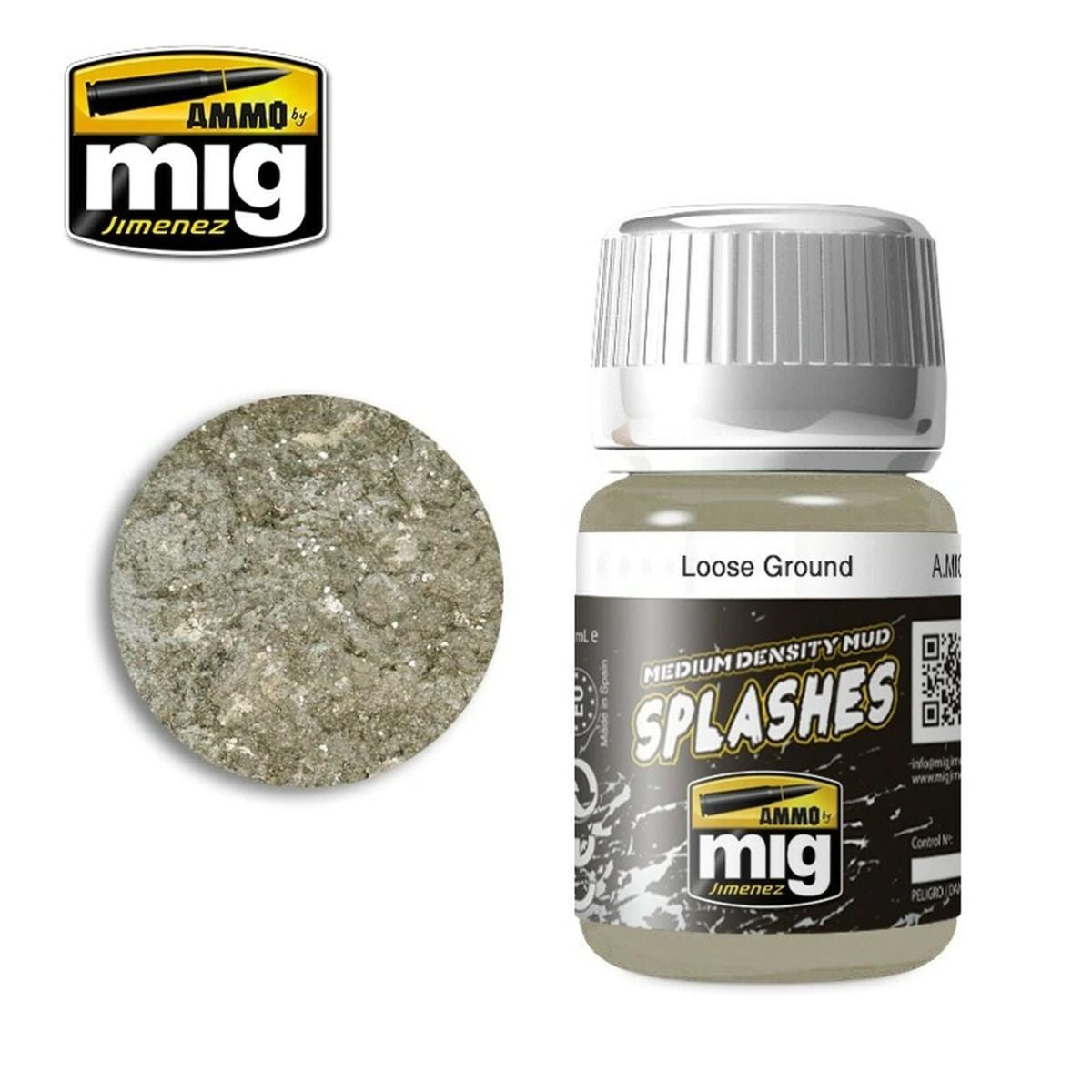 Ammo by MIG Enamel Textures Loose Ground 35ml - Good Games