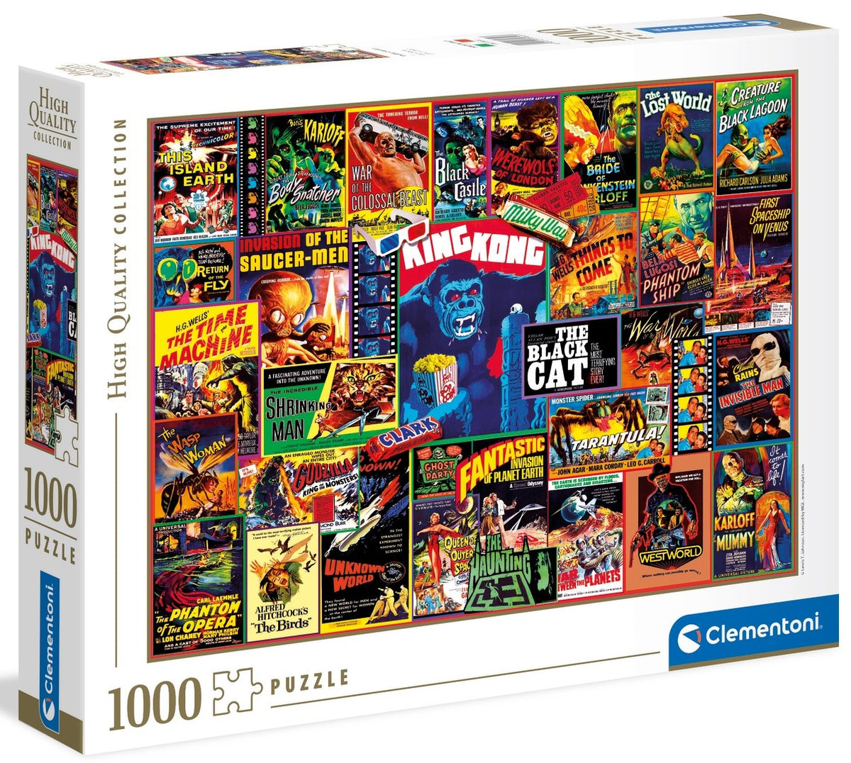 Clementoni - Thriller Classic 1000 Piece Jigsaw