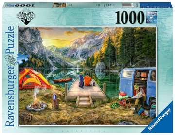 Ravensburger - Calm Campsite 1000 Piece Jigsaw - Good Games