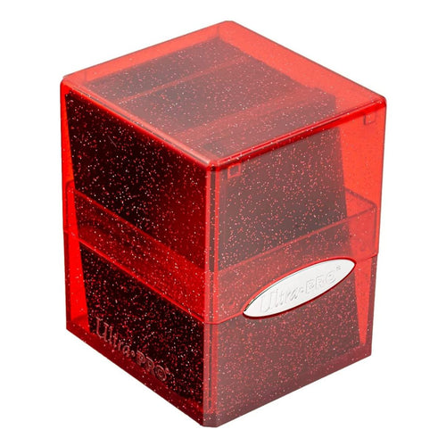 Ultra Pro - Deck Box Satin Tower Glitter - Red