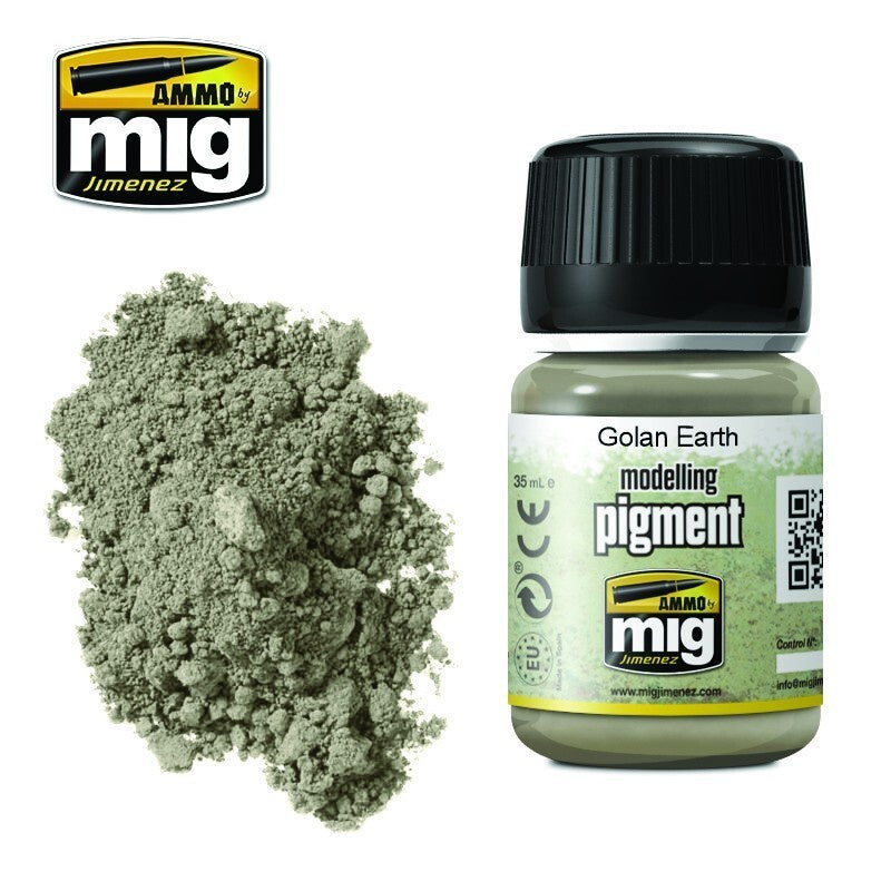 Ammo by MIG Pigments Golan Earth 35ml - Good Games