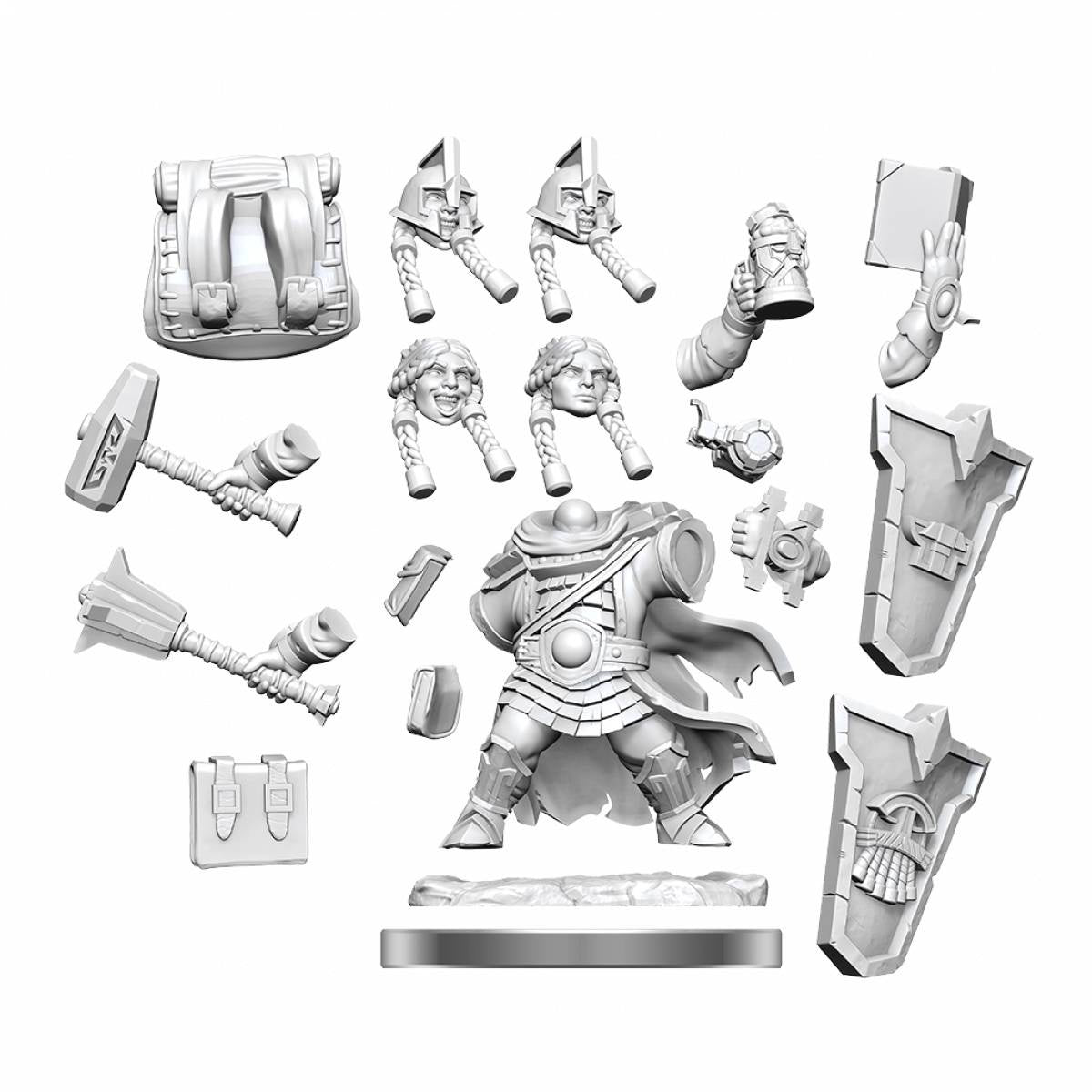 Dungeons &amp; Dragons Frameworks Dwarf Cleric Female