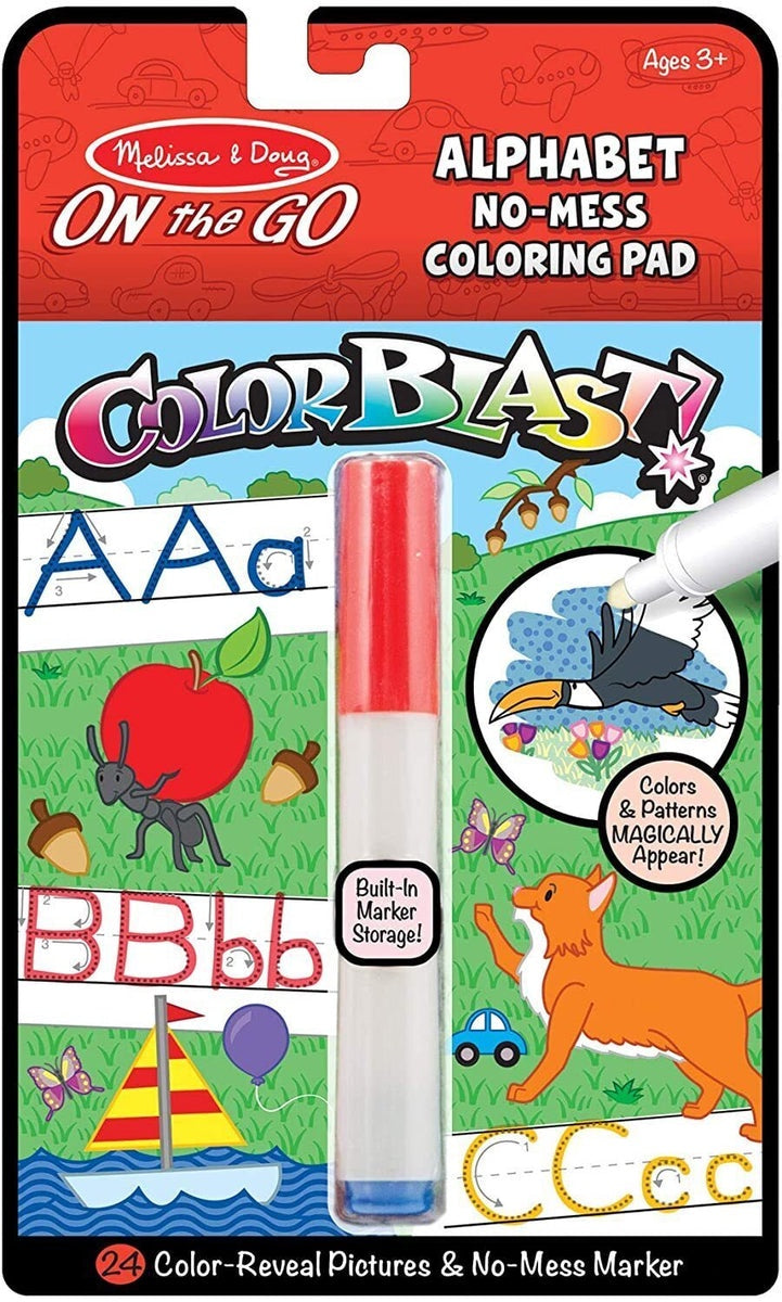Melissa & Doug - On The Go - Color Blast! - Alphabet - Good Games