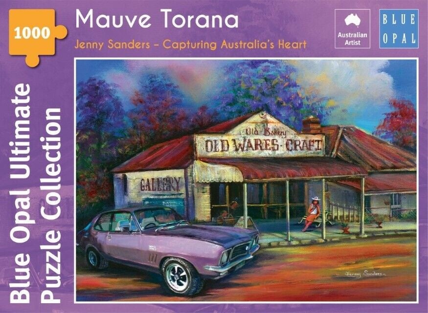 Blue Opal - Jenny Sanders Mauve Torana 1000 Piece Jigsaw - Good Games