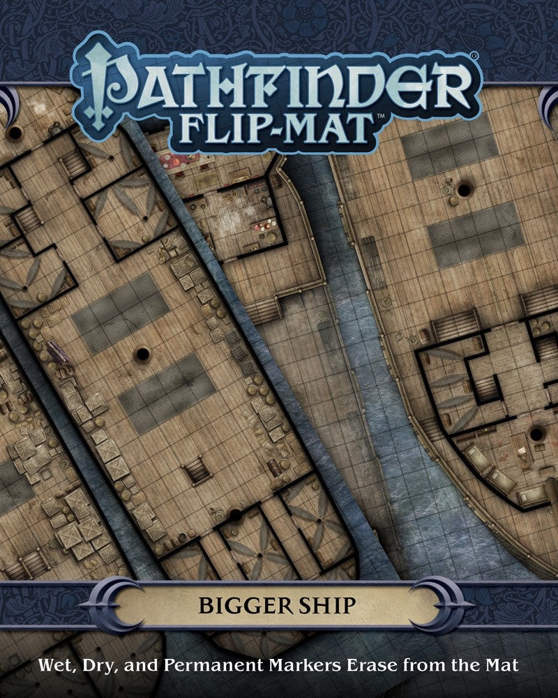 Pathfinder Flip Mat Bigger Ship - Good Games