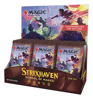 Magic: The Gathering - Strixhaven: School of Mages Set Booster Box - Good Games